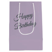 Birthday Watercolor Mittlere Geschenktüte (Rückseite)