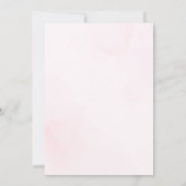 Birthday watermelon Girl one in a melon Einladung (Rückseite)