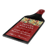 Birthday Wein Flasche Glas Cutting Board Schneidebrett (Ecke)