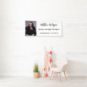 Birthday White Black Foto Mythos Legende Banner (Insitu)