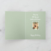 Birthday Wine Lovers Sonnige Wünsche Karte (Innenseite)