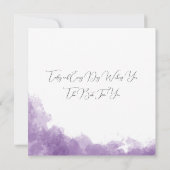 Birthday Wises Einladung (Rückseite)