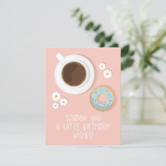 Birthday Wises Feiertagskarte (Stehend Vorderseite)