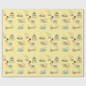 Birthday Wises Geschenkpapier (Flach)