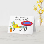 Birthday Wises Karte (Gelbe Blume)