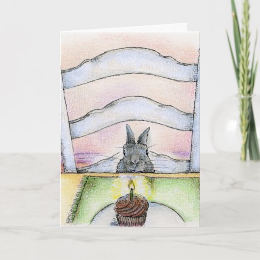 BIRTHDAY WISHES KARTE (Vorderseite)