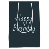 Birthday Woman With a Red Umbrella  Mittlere Geschenktüte (Rückseite)