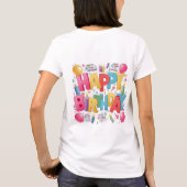 Birthday Womens Tshirts (Rückseite)
