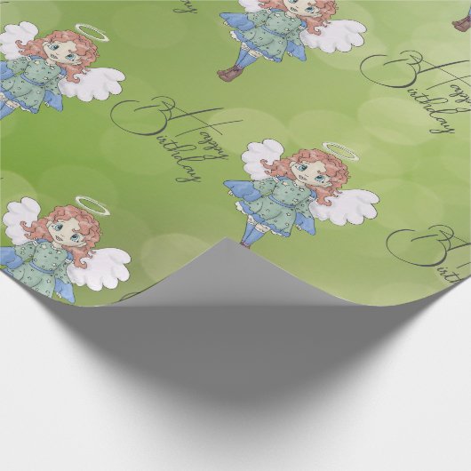 Birthday Wrapping Paper Geschenkpapier (Ecke)