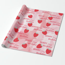 Birthday wrapping paper geschenkpapier