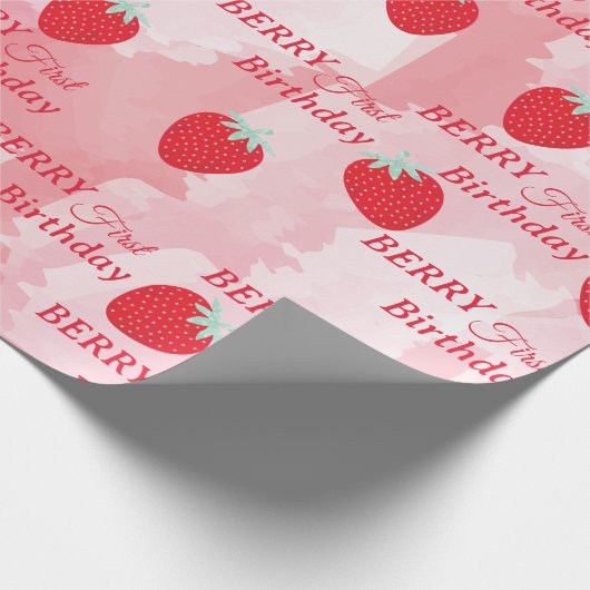 Birthday wrapping paper geschenkpapier (Ecke)