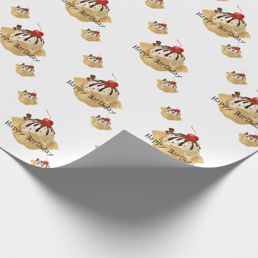 Birthday Wrapping Paper Geschenkpapier (Ecke)