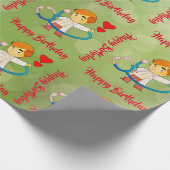 Birthday Wrapping Paper Geschenkpapier (Ecke)