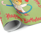 Birthday Wrapping Paper Geschenkpapier (Rolleneckpunkt)