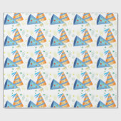 Birthday Wrapping Paper Geschenkpapier (Flach)