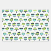 Birthday Wrapping Paper Geschenkpapier Set (Vorderseite 2)