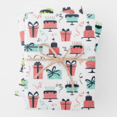 Birthday Wrapping Paper Geschenkpapier Set (Beispiel)