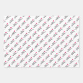 Birthday Wrapping Paper Sheets Geschenkpapier Set (Vorderseite)