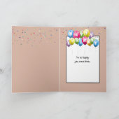 Birthday Yum Cupcake Karte (Innenseite)