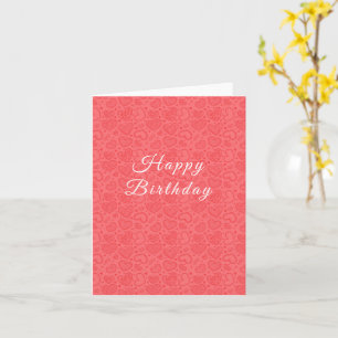 BirthdayCard mit Herz - Romantik Karte