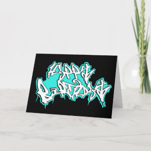 BIRTHDAYcard spangleMASSIVE Karte