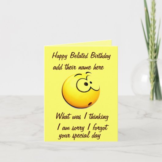Birthdays_ Karte (Vorderseite)