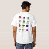 Birthstone Chart Alexandrite June T - Shirt (Schwarz voll)