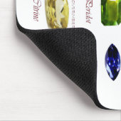 Birthstone-Diagramm Mousepad (Ecke)