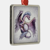 Birthstone-Drache vom Oktober: Opal Ornament Aus Metall (Rechts)