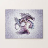 Birthstone-Drache vom Oktober: Opal Puzzle (Horizontal)