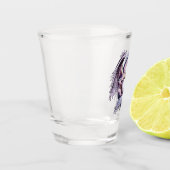 Birthstone-Drache vom Oktober: Opal Schnapsglas (Links)