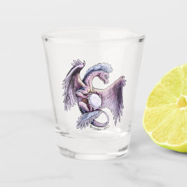 Birthstone-Drache vom Oktober: Opal Schnapsglas