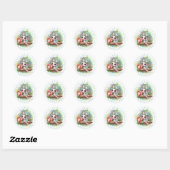 Birthstone June Pearl Dragon Sticker (Blatt)