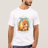 Birthstone November Topaz Dragon T - Shirt (Vorderseite)