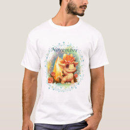 Birthstone November Topaz Dragon T - Shirt