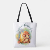 Birthstone November Topaz Dragon Tasche (Rückseite)