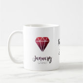 Birthstone Tasse Januar Garn (Links)