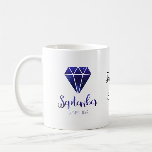 Birthstone Tasse September (Links)