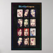 Birthstones Poster (Vorne)