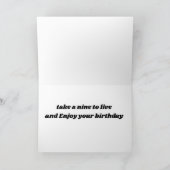 **BIRTHTAG WÜNSCHT SICH NACH EINER SCHWIERIGEN ARB KARTE (Innenseite)