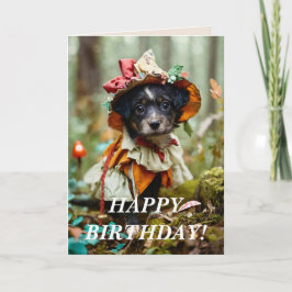 BIRTHTAGESKARTE AUFGESCHRÄNKT DANKESKARTE