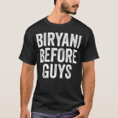 Biryani vor Typ T-Shirt (Vorderseite)