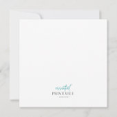 Bis 10 Jahre Mitteilungskarte (Rückseite)