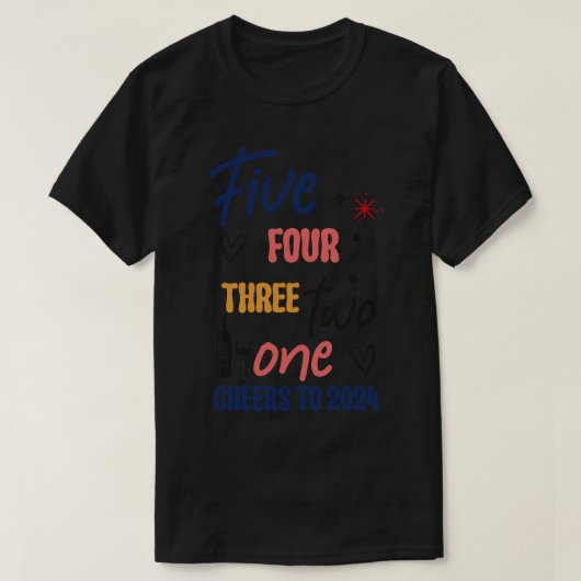 Bis 2024 T-Shirt (Design vorne)