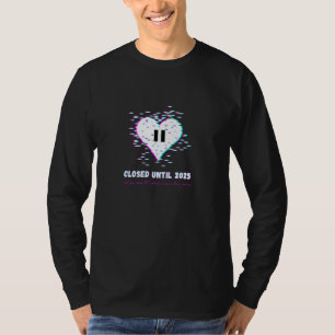 Bis 2025 geschlossen Kpop Music Kpop-Lüfter T-Shirt