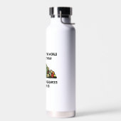 Bis 2050 werden 90% der Welt Vegetarier sein Trinkflasche (Links)