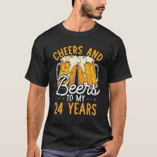 Bis 24 Jahre 24. Geburtstag für mich T-Shirt