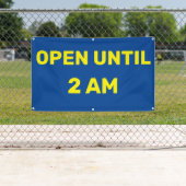 Bis 2 Uhr morgens geöffnet Banner (Insitu)