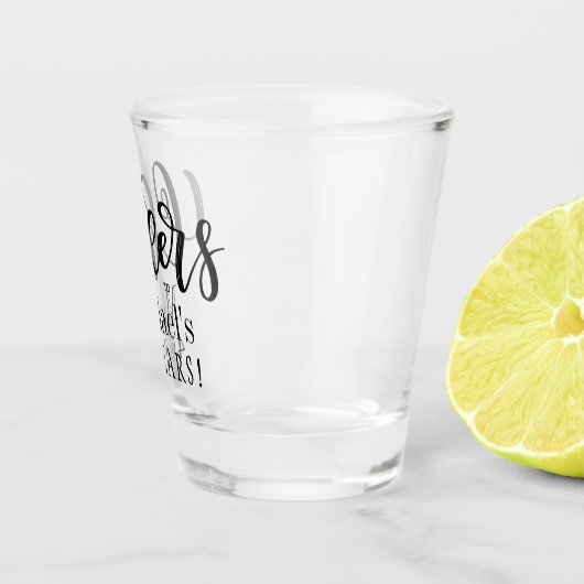 Bis 40 Jahre personalisierter Geburtstag Schnapsglas (Rechts)