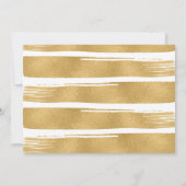 Bis 50 Jahre | Hochzeitsjubiläum Gold Einladung (Rückseite)